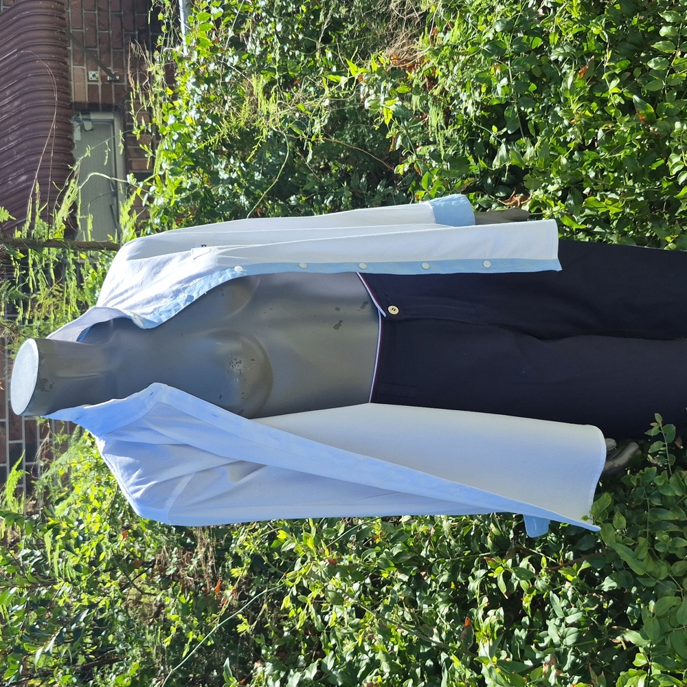 Crown & Ivy (India) Ladies White Crested Shirt /W/Contrasting Accents